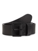 38MM Gunmetal Leather Belt