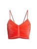 Ari Pleated Crop Top
