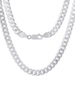 Sterling Silver Curb Chain Necklace