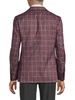 Windowpane Check Blazer