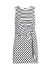Stripe Jersey Cotton Tank Minidress