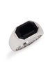 Sterling Silver & Onyx Signet Ring
