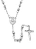 Stainless Steel Rosary Necklace