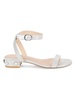 Dncr Suede Block Heel Sandals
