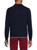 Logo Merino Wool Polo Sweater