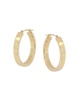 14K Yellow Gold Huggie Hoop Earrings