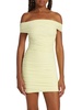 Off Shoulder Bandage Mini Dress