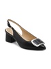 Gert 51MM Faux Leather Slingback Pumps