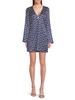 Trina Long Sleeve A-Line Mini Dress