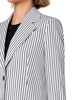 Pinstripe Jacquard Jacket
