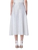 Sequined Wool-Blend Flare Midi-Skirt