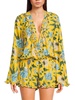 Mara Floral Ruffle Rompers