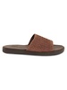 Miami Quilted Suede Slides