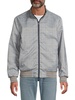 Plaid Reversible Baseball Jacket