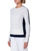 Two-Tone Cashmere Sweater