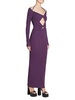 Fotia Cut-Out Knit Maxi Dress