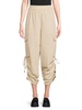 Drawstring Crop Cargo Pants