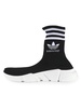 Speed Logo High Top Sock Sneakers