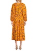 Sayer Print Tiered Midi Dress