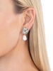 Catalina Goldtone & Shell Pearl Drop Earrings