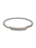 Rhodium-Plated & Crystal Bracelet