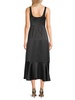 Ruffle Midi Cocktail Dress
