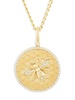 14K Yellow Gold & 0.25 TCW Diamond Bee Pendant Necklace