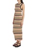 Striped Knit Maxi Dress