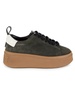 Move S Suede & Leather Low Top Platform Sneakers