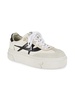 Starmoon Leather Low Top Platform Sneakers