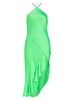 Dasha Asymmetric Silk Midi Dress