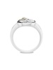 Sterling Silver, 14K Yellow Gold & Multi Stone Ring