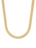 14K Yellow Gold Miami Curb Chain Necklace