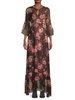 Spell Of Winonna Floral Silk Maxi Dress