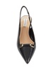 Rosalyn 64MM Leather Slingback Pumps