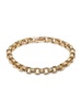 14K Yellow Gold Chain Bracelet