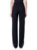 Straight-Leg Fringe-Embellished Pants