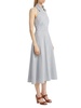 Mackey Seersucker Halter Midi-Dress
