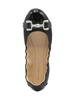 Cadeeno Faux Leather Ballet Flats