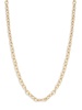 Goldtone Bamboo Link Necklace/18"