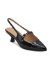 Scooter Kitten Heel Slingback Pumps