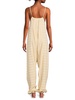 Creta Striped Linen Blend Jumpsuit