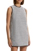 Textured Sleeveless Minidress
