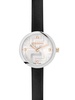 Petite 25MM Stainless Steel & Leather Strap Watch
