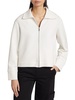 Cotton-Blend Zip-Front Jacket