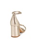 Vicky 55MM Metallic Leather Sandals