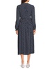 Dasota Geometric Blouson Midi-Dress