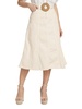 Tinna Tie-Waist A-Line Midi-Skirt