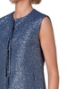 Sequin Virgin Wool Blend Vest