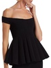 Simone Off-the-Shoulder Peplum Top